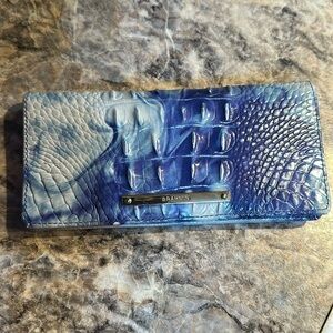 Brahmin blue wallet